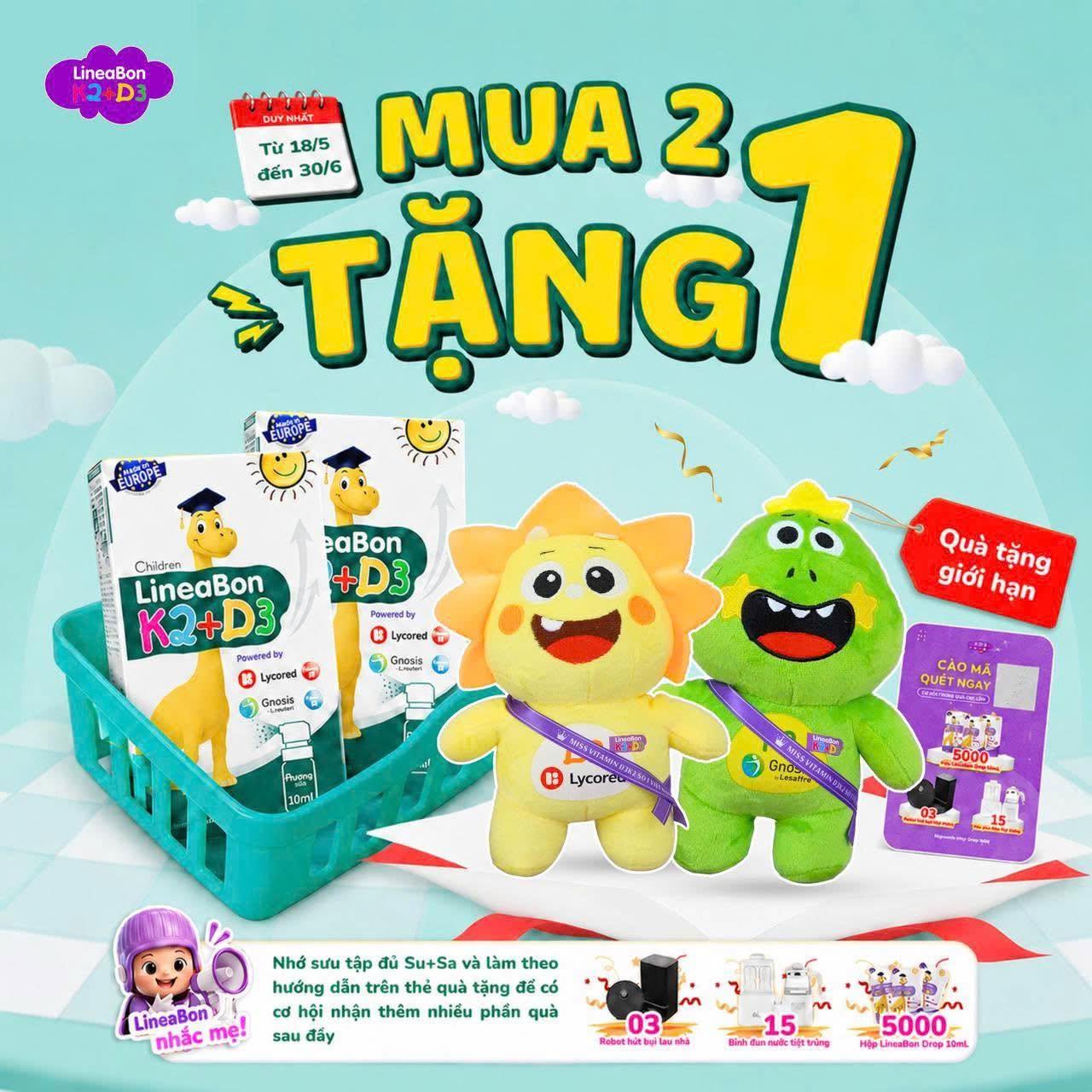 LINEABON MUA 2 TẶNG 1