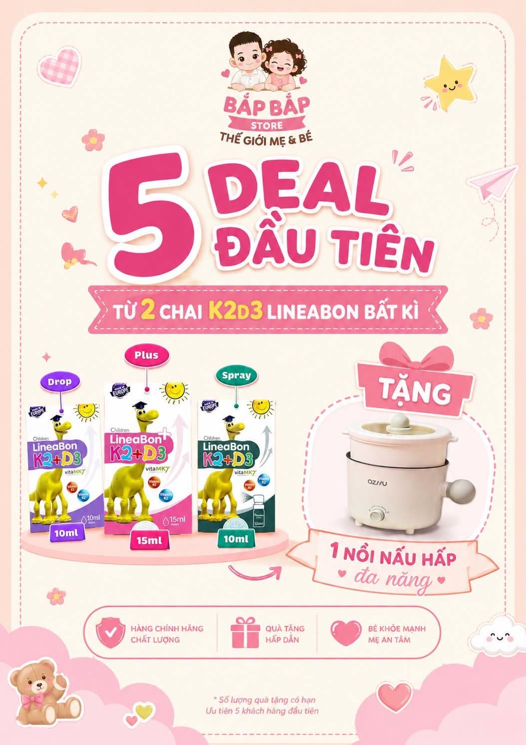HOT HOT HOT nhận ngay 1 nồi lẩu hấp đa năng khi…