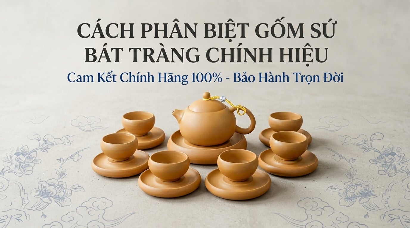 Cách Phân Biệt Gốm Sứ Bát Tràng Chính Hiệu Và Gốm Sứ Giả, Kém Chất Lượng Khi Mua Hàng