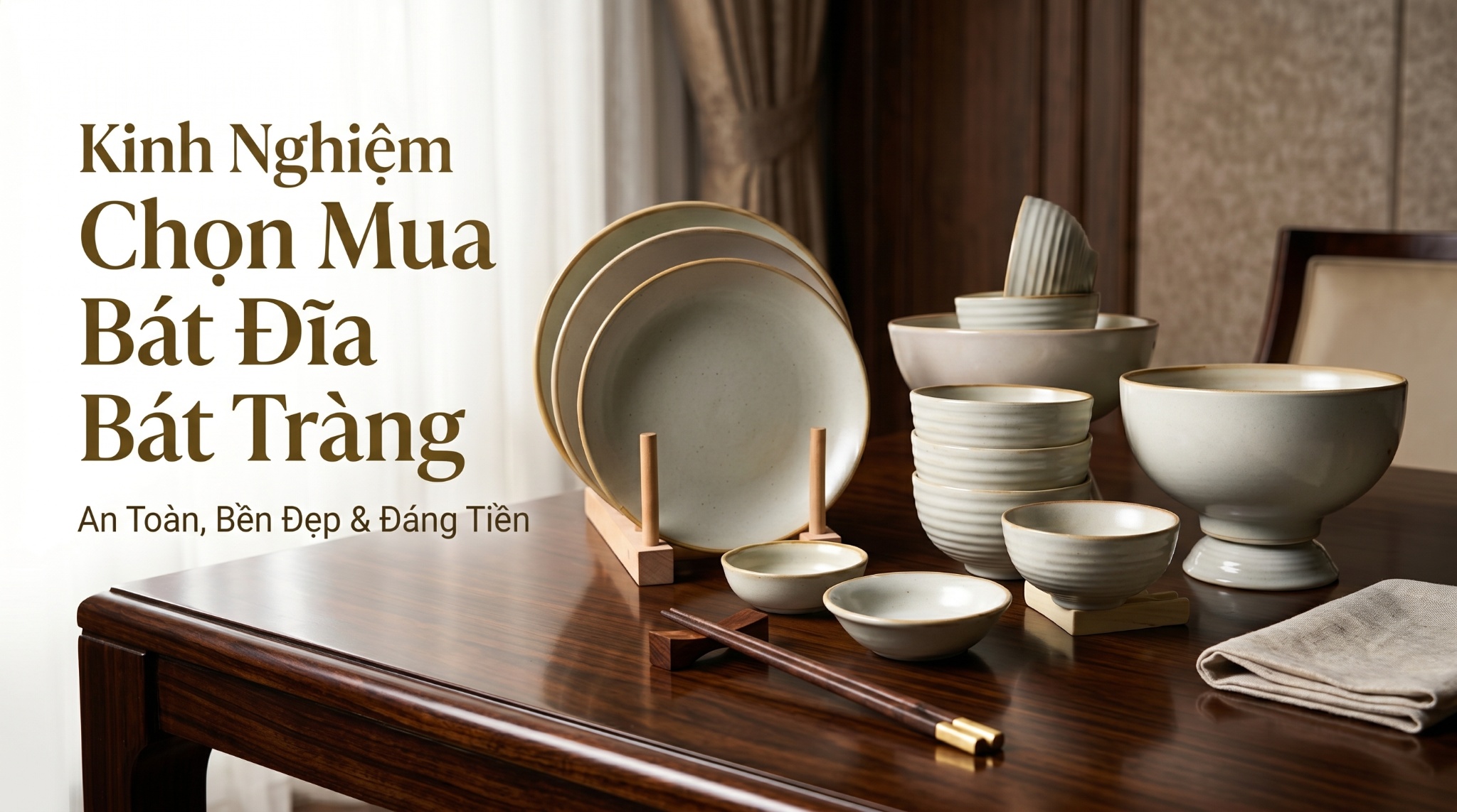 Kinh Nghiệm Chọn Mua Bát Đĩa Bát Tràng An Toàn Cho Sức Khỏe, Bền Đẹp Và Đáng Tiền