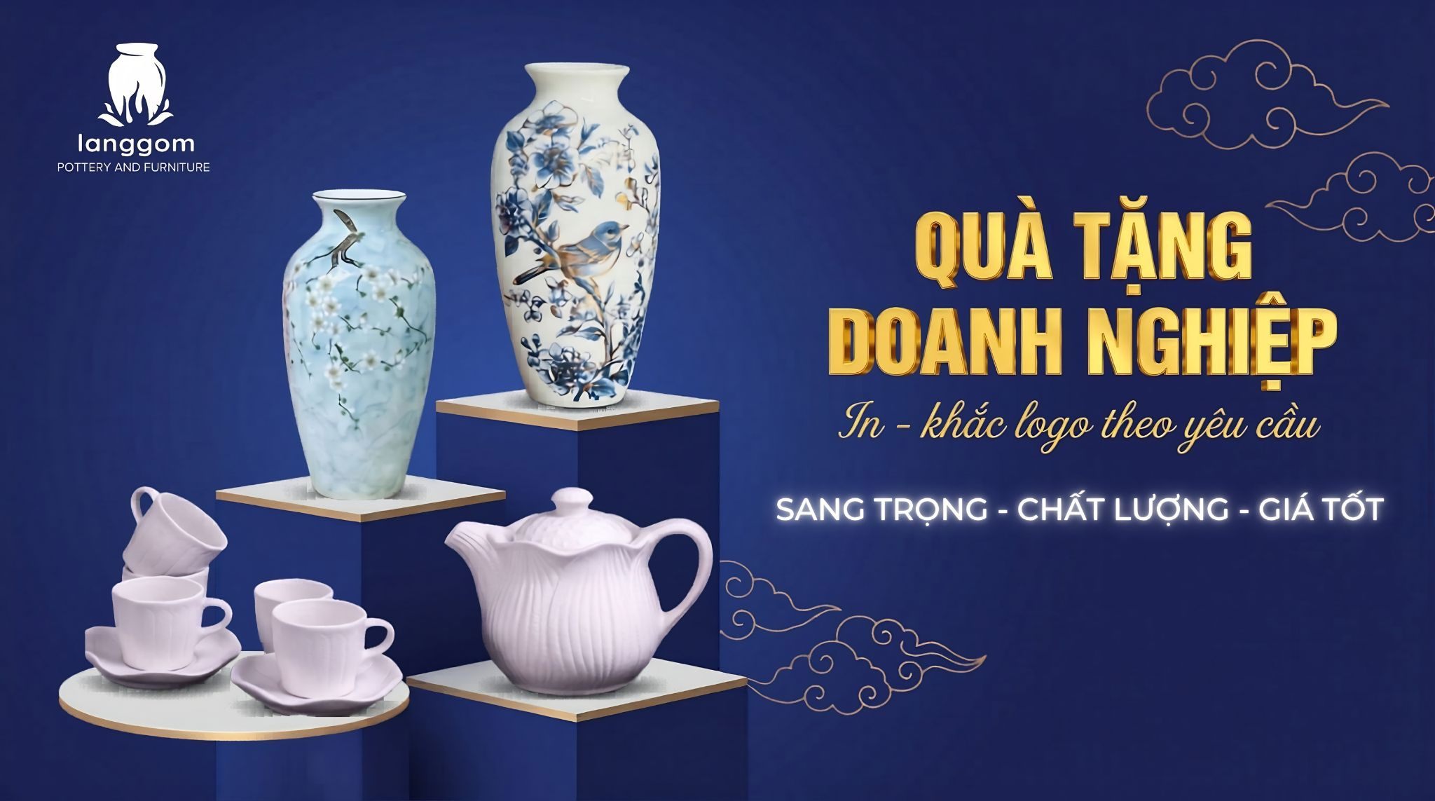 Dịch Vụ In Logo Lên Gốm Sứ Cao Cấp Của Làng Gốm: Giải Pháp Quà Tặng Doanh Nghiệp Nâng Tầm Thương Hiệu