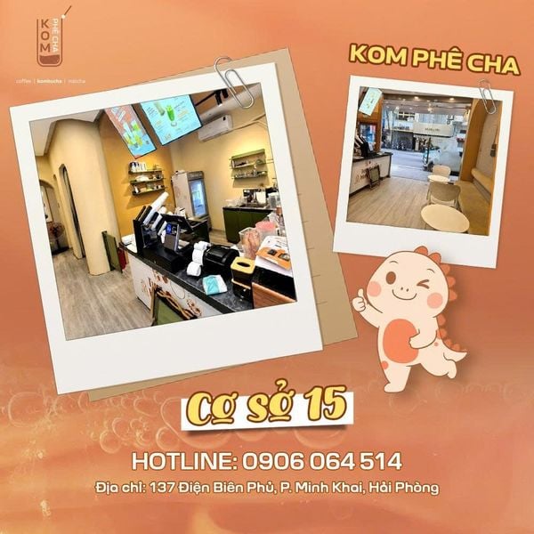 Kom Phê Cha cơ sở 15 - 137 Điện Biên Phủ, Minh Khai, Hải Phòng