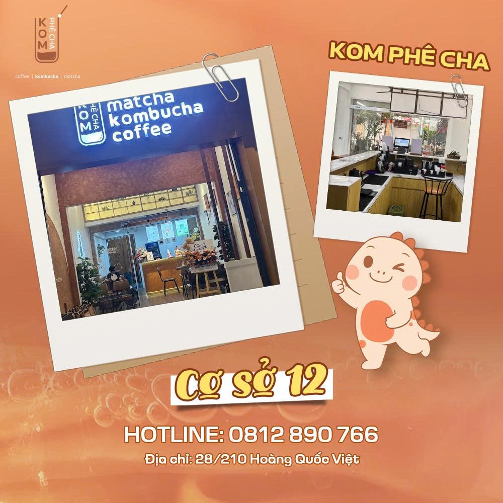 Kom Phê Cha cơ sở 12 - 28/210 Hoàng Quốc Việt, Cầu Giấy, Hà Nội