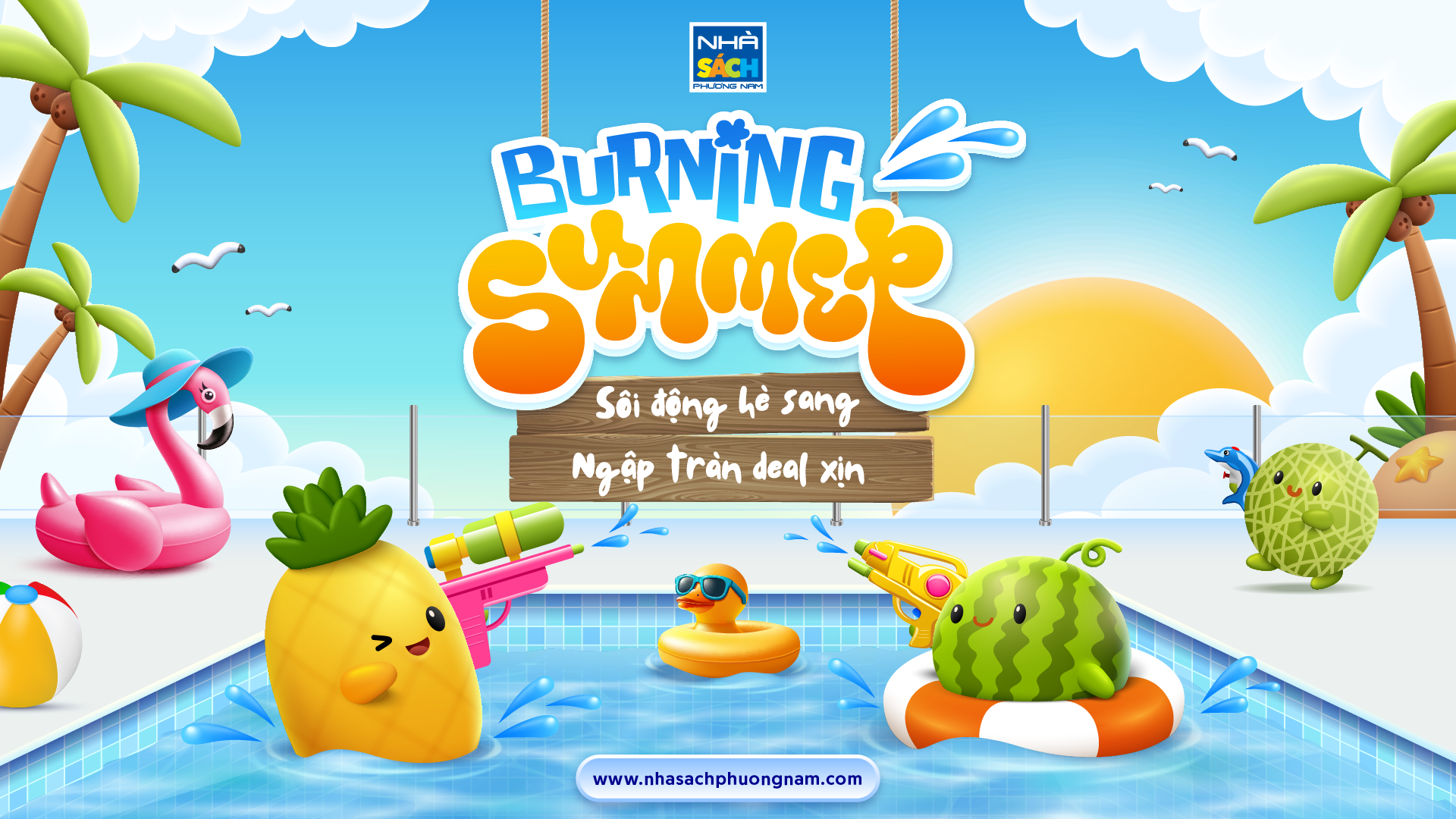 BURNING SUMMER: SÔI ĐỘNG HÈ SANG - NGẬP TRÀN DEAL XỊN ☀️🔥