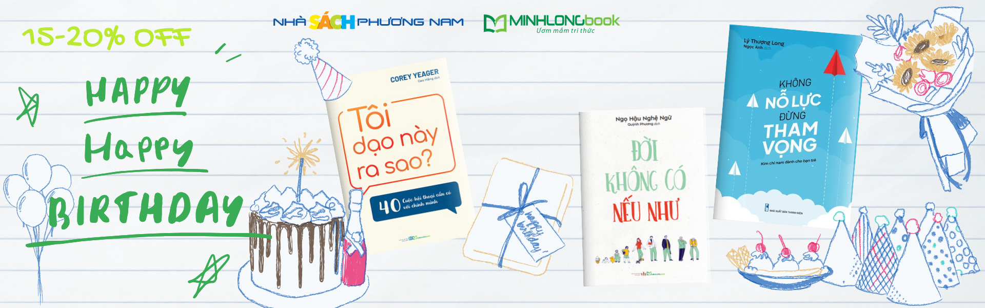 HAPPY BIRTHDAY MINHLONGBOOK