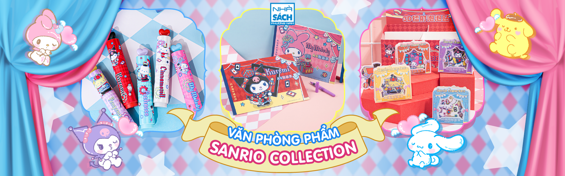 SANRIO - VĂN PHÒNG PHẨM XINH YÊU!