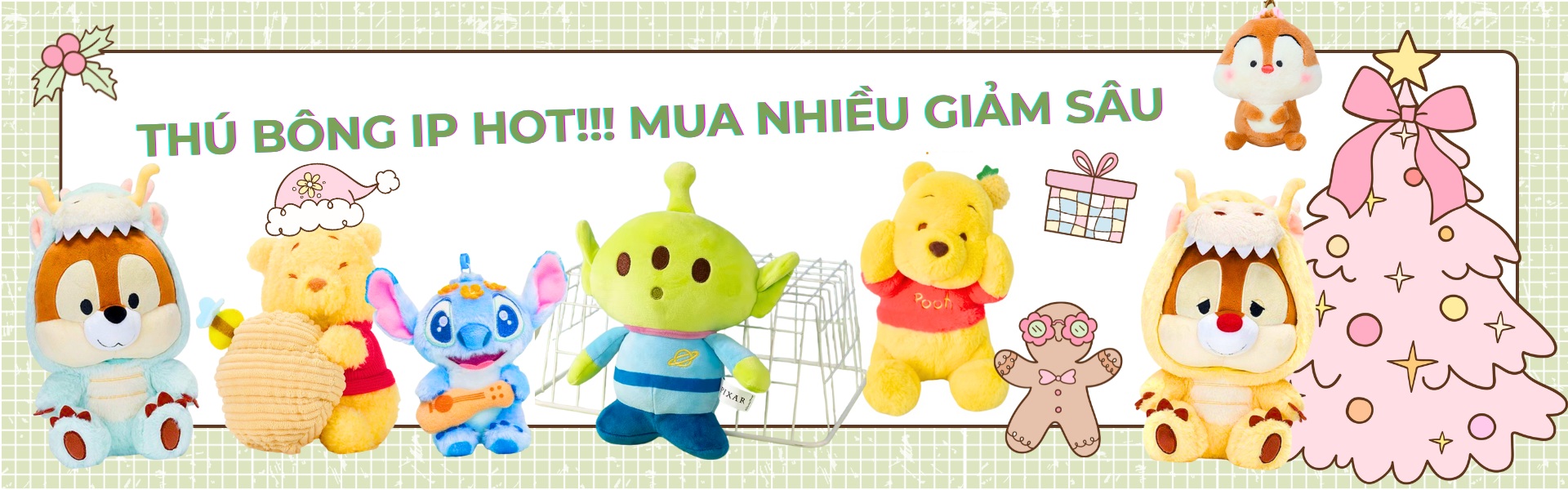 THÚ BÔNG IP HOT!!!
