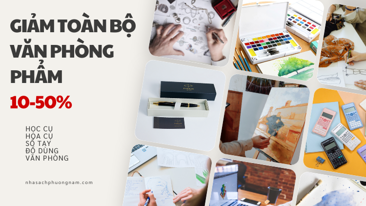 GIẢM GIÁ VĂN PHÒNG PHẨM