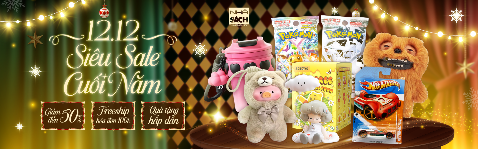 SÁCH TRUYỆN & ĐỒ CHƠI GIÁNG SIINH