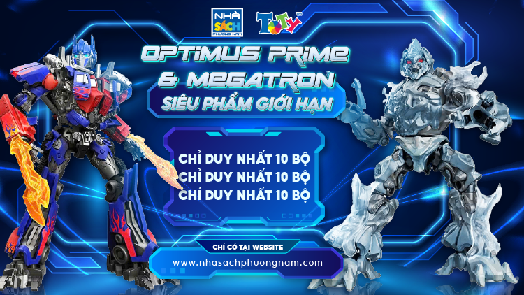 Mô Hình Trang Trí Transformers - CC - Ex Optimus Prime & Megatron - Blokees - ET45
