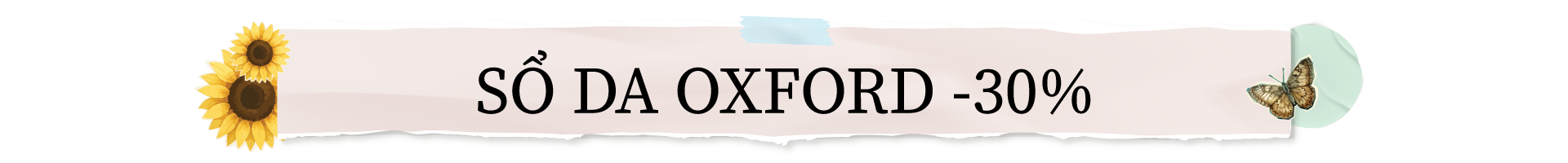 SỔ DA - GIẢM GIÁ 30%