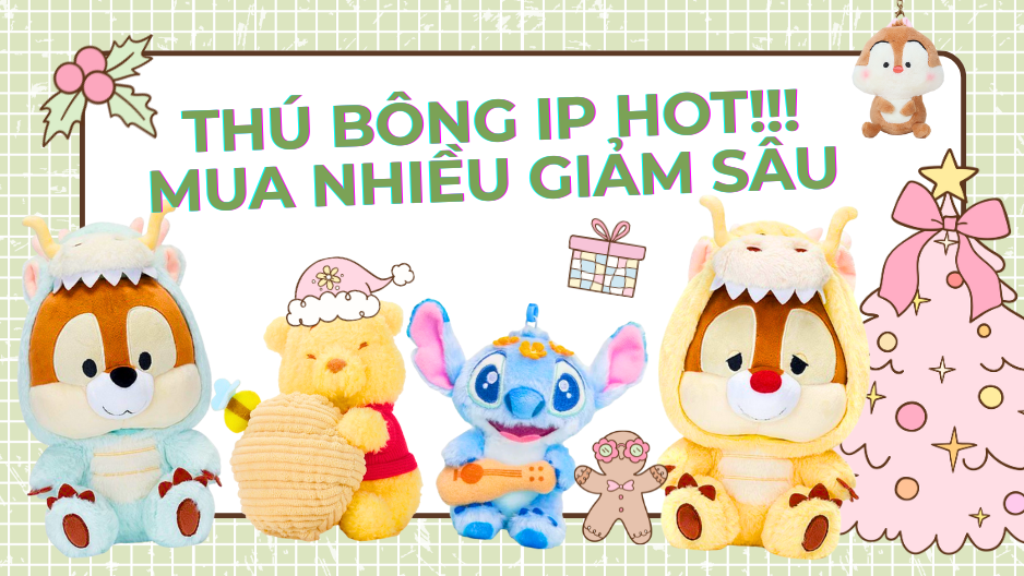 THÚ BÔNG IP HOT!!!