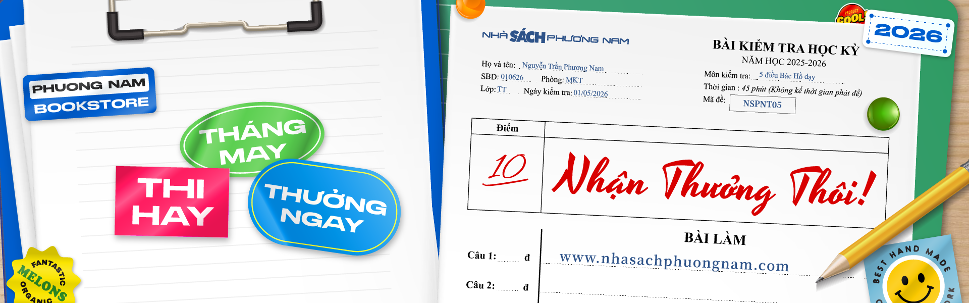 CHÚC MỪNG CÁC SĨ TỬ THI TỐT