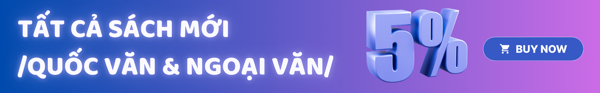 SÁCH MỚI GIẢM 5%