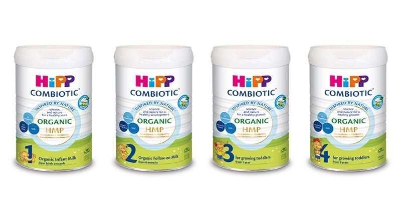 Phân biệt sữa công thức 1 2 3 4 HiPP Combiotic. Lưu ý khi đổi sữa cho bé
