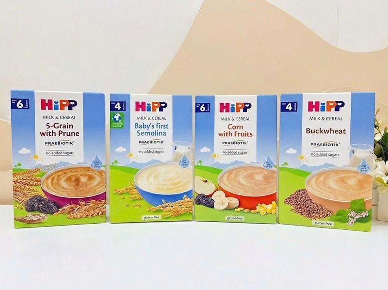 Bột ăn dặm HiPP có mấy loại? Hướng dẫn mẹ cách chọn bột HiPP phù hợp cho bé