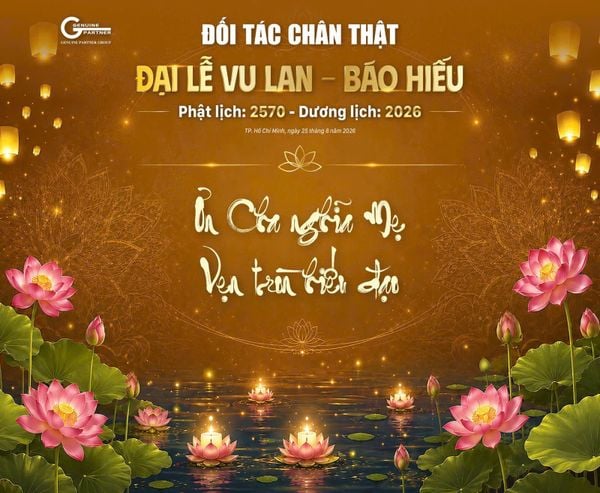 TCT ĐỐI TÁC CHÂN THẬT TỔ CHỨC LỄ VU LAN BÁO HIẾU 2026 – GỬI TRỌN LÒNG TRI ÂN ĐẾN ĐẤNG SINH THÀNH