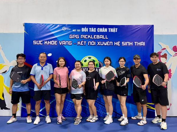 PICKLEBALL– KẾT NỐI TINH THẦN, LAN TỎA NĂNG LƯỢNG GPG