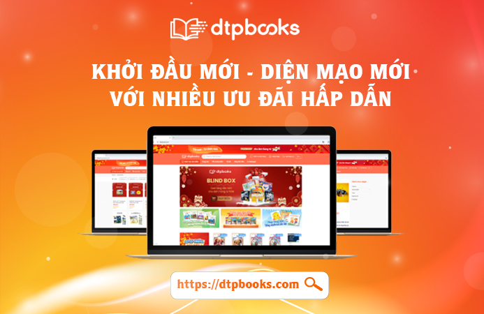 DTP RA MẮT NỀN TẢNG THƯƠNG MẠI ĐIỆN TỬ MỚI – Dtpbooks.com