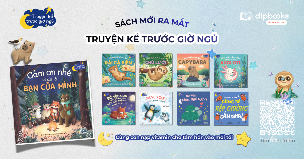 [SÁCH MỚI RA MẮT] GẮN KẾT YÊU THƯƠNG MỖI TỐI CÙNG BỘ SÁCH 