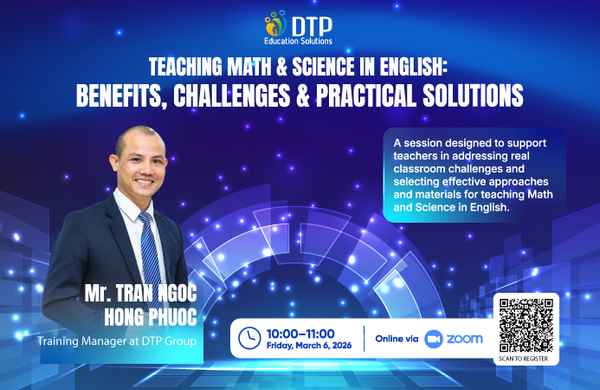 REGISTRATION ONLINE WORKSHOP | TEACHING MATH & SCIENCE IN ENGLISH: BENEFITS, CHALLENGES & PRACTICAL SOLUTIONS