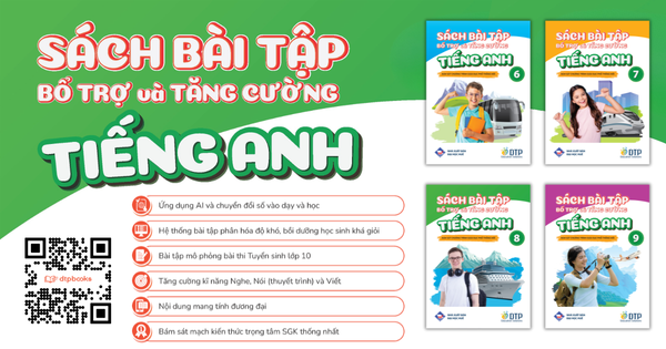 SÁCH BÀI TẬP BỔ TRỢ VÀ TĂNG CƯỜNG TIẾNG ANH LỚP 6, 7, 8, 9 - ĐỒNG HÀNH CÙNG SGK THỐNG NHẤT CHO NĂM HỌC 2026-2027