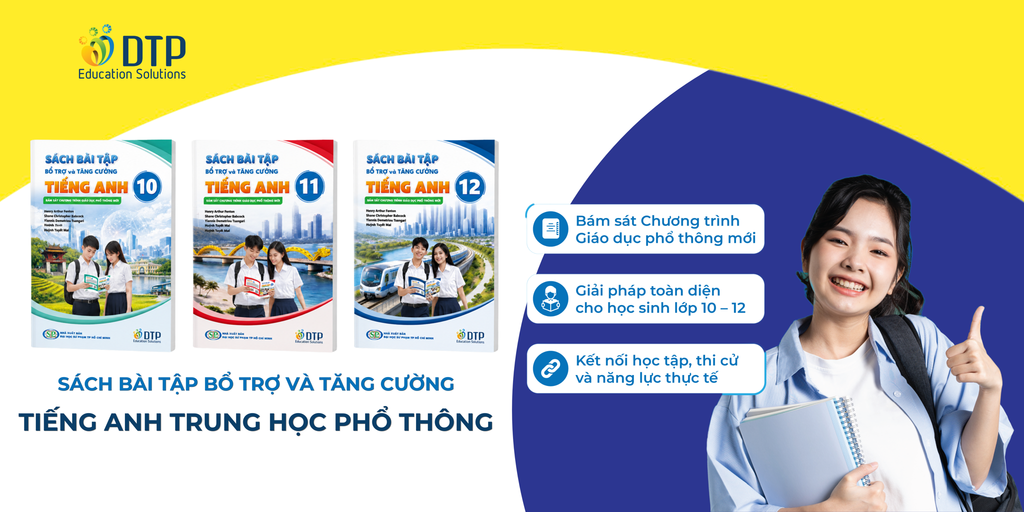 ĐỒNG HÀNH CÙNG SGK THỐNG NHẤT: HOÀN THIỆN TRỌN BỘ SÁCH BÀI TẬP BỔ TRỢ VÀ TĂNG CƯỜNG TIẾNG ANH 3 CẤP LỚP