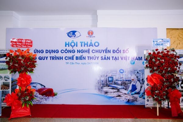 











    



        
    

YTECH TỔ CHỨC THÀNH CÔNG HỘI THẢO “ỨNG DỤNG CÔNG NGHỆ CHUYỂN ĐỔI SỐ TRONG QUY TRÌNH CHẾ BIẾN THỦY SẢN TẠI VIỆT NAM”
