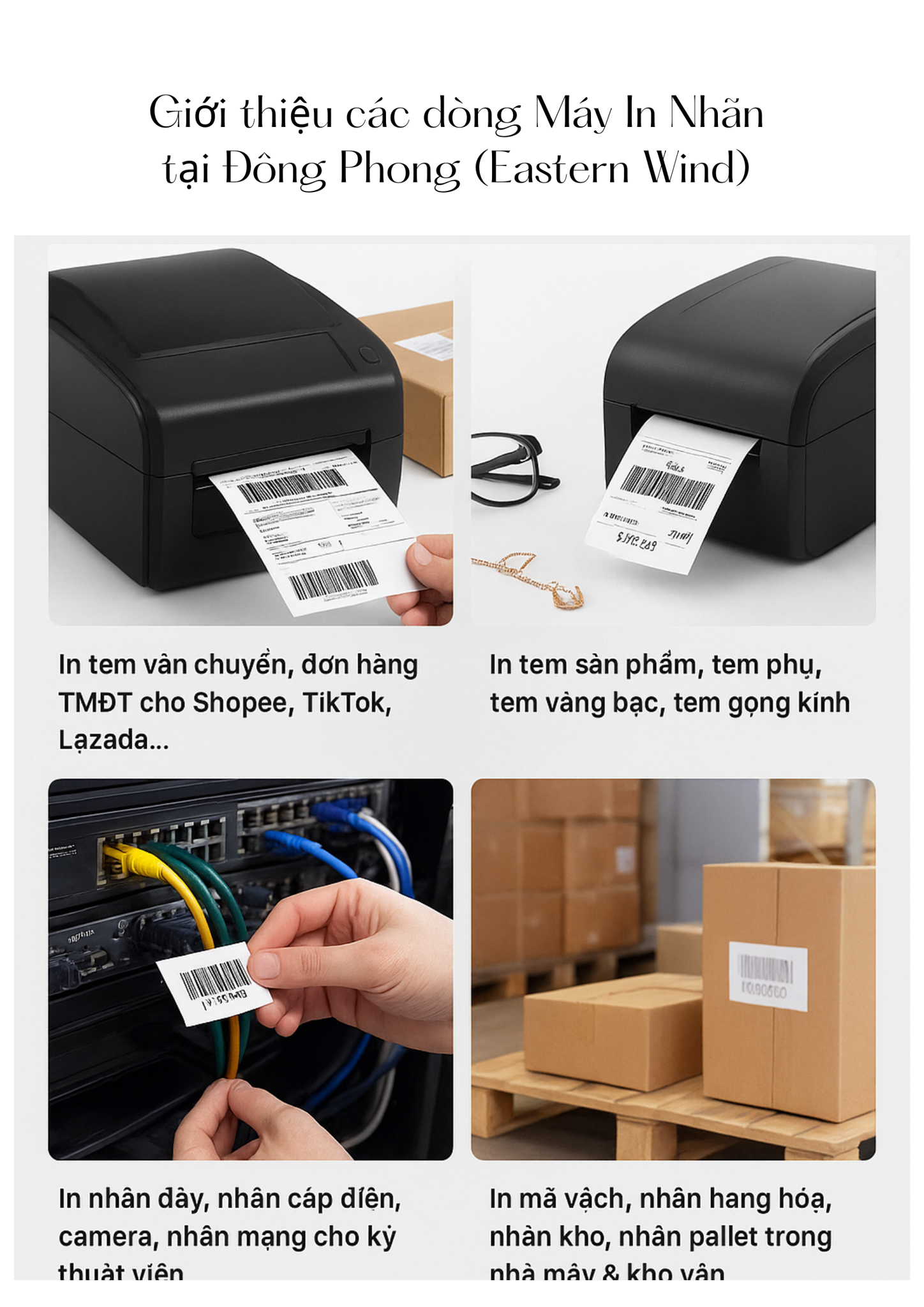 Giới thiệu các dòng Máy In Nhãn tại Đông Phong – Máy in nhãn Vũng Tàu
