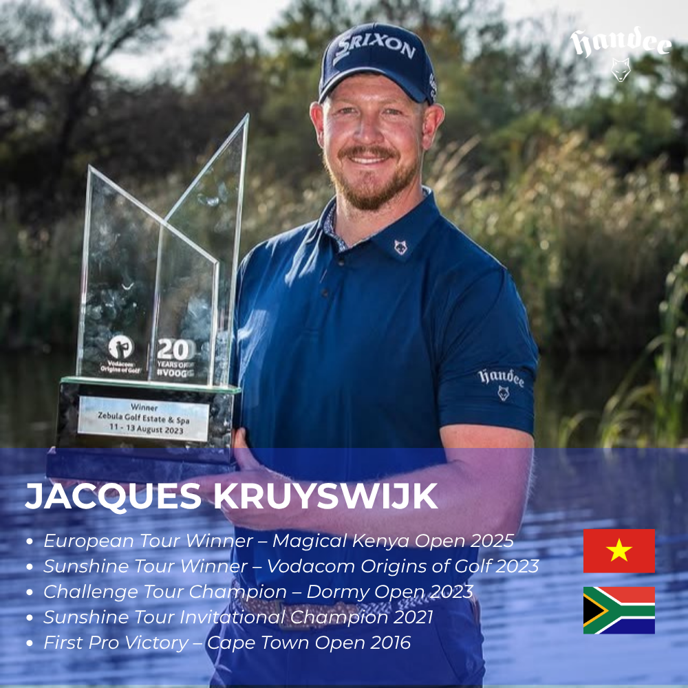 HANDEE GOLF ĐỒNG HÀNH CÙNG JACQUES KRUYSWIJK TRÊN HÀNH TRÌNH CHIẾN THẮNG