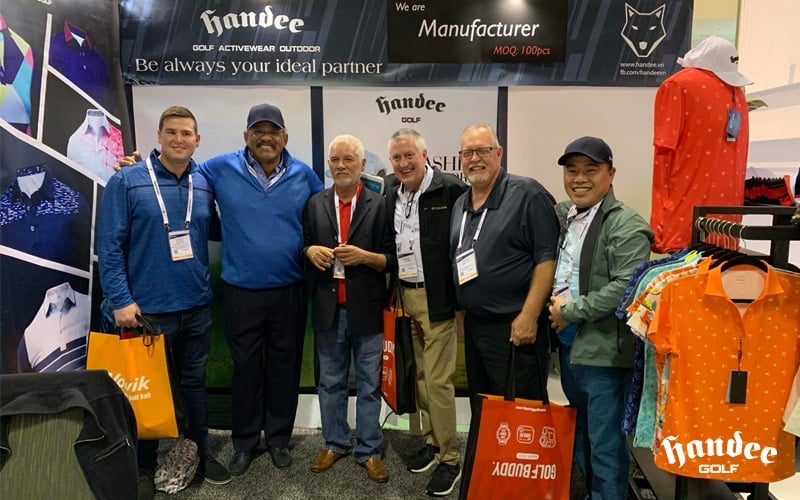 HANDEE ĐỒNG HÀNH CÙNG JIM THORPE VÀ GOLFER CHUYÊN NGHIỆP