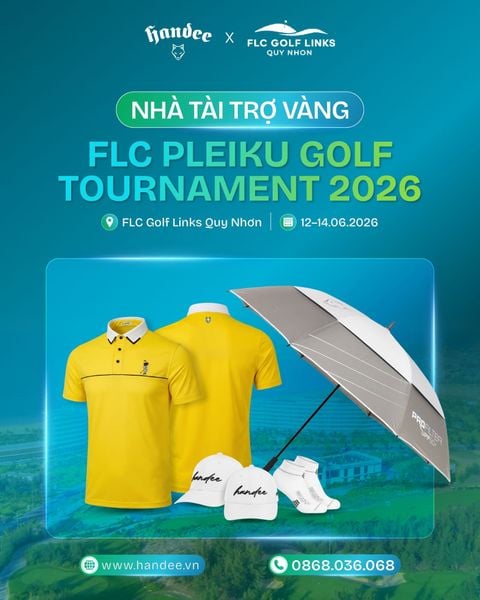 HANDEE ĐỒNG HÀNH CÙNG FLC PLEIKU GOLF TOURNAMENT 2026 - LAN TỎA TINH THẦN GOLF CHUYÊN NGHIỆP