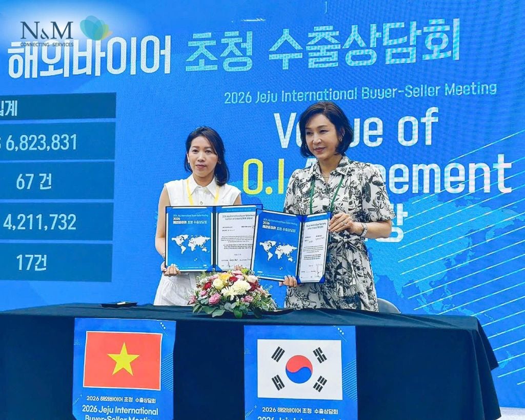 N&M Vietnam Tham Dự Jeju International Buyer–Seller Meeting 2026