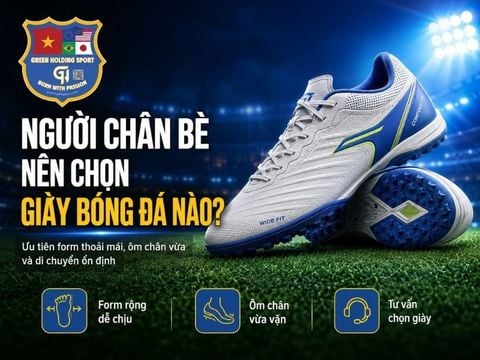 Người chân bè nên chọn giày bóng đá nào