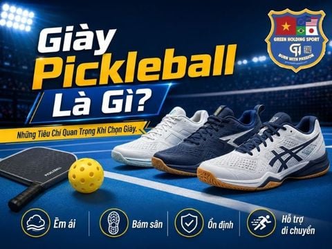 Giày Pickleball Là Gì? Những Tiêu Chí Quan Trọng Khi Chọn Giày.