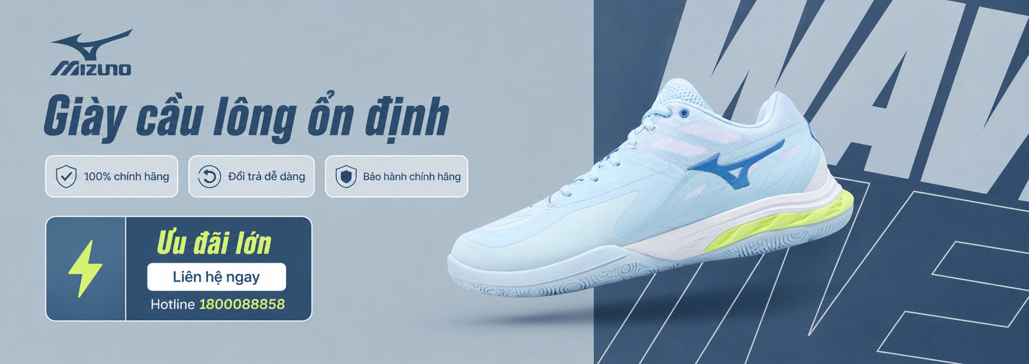 GIÀY THỂ THAO/GIÀY CẦU LÔNG/ỔN ĐỊNH