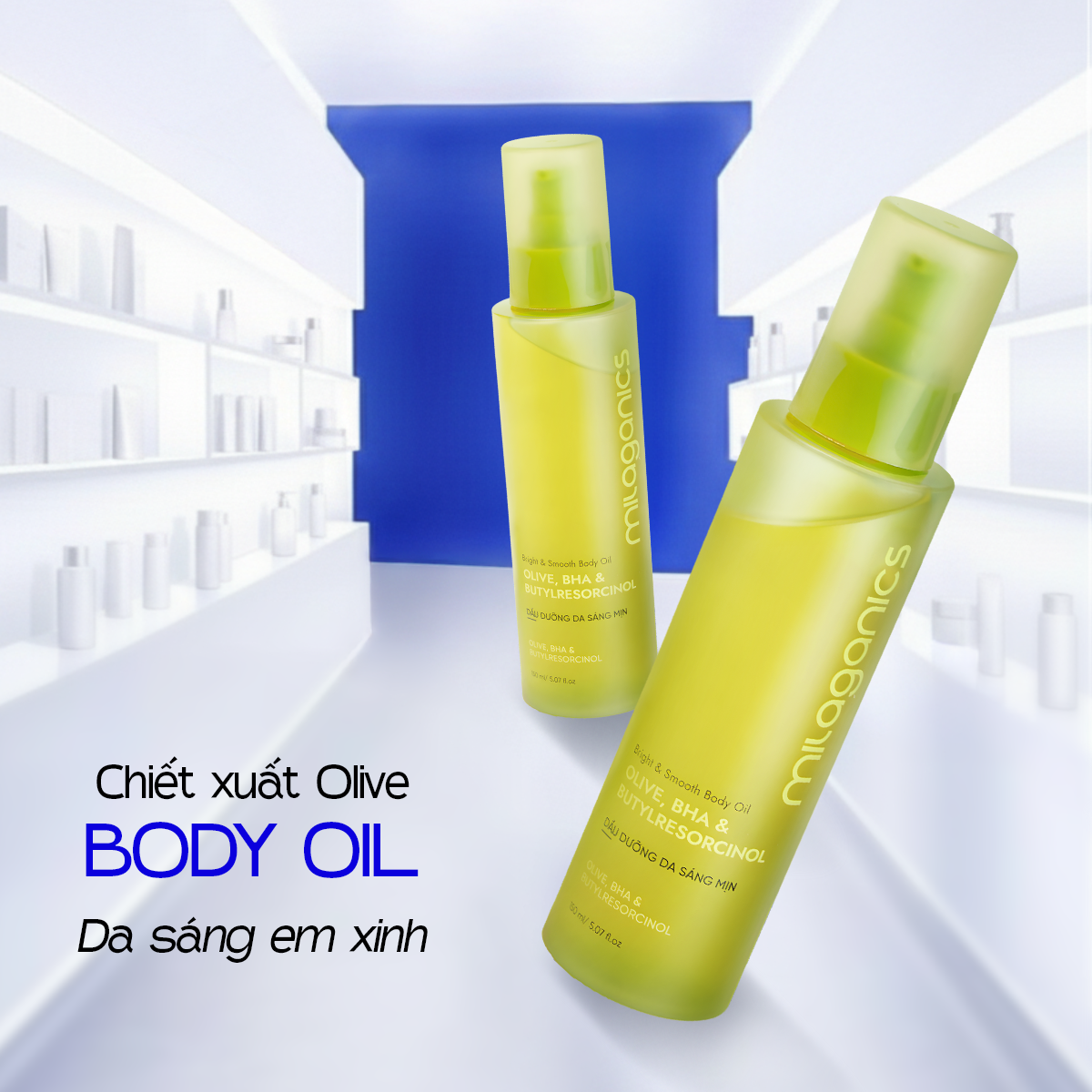 Body Oil Olive Dưỡng Da Body Được Săn Đón Nhất Năm 2026