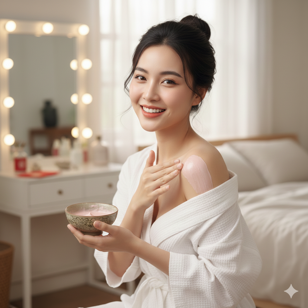 Dưỡng sáng da body trước Tết hiệu quả với các combo chăm da từ eHerb