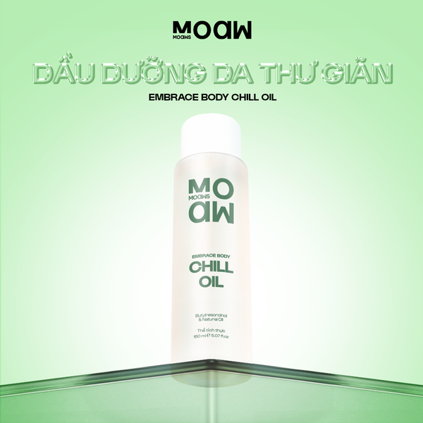 Chill Oil Moaw Moaws: Dầu massage body căng bóng, thư giãn mỗi ngày