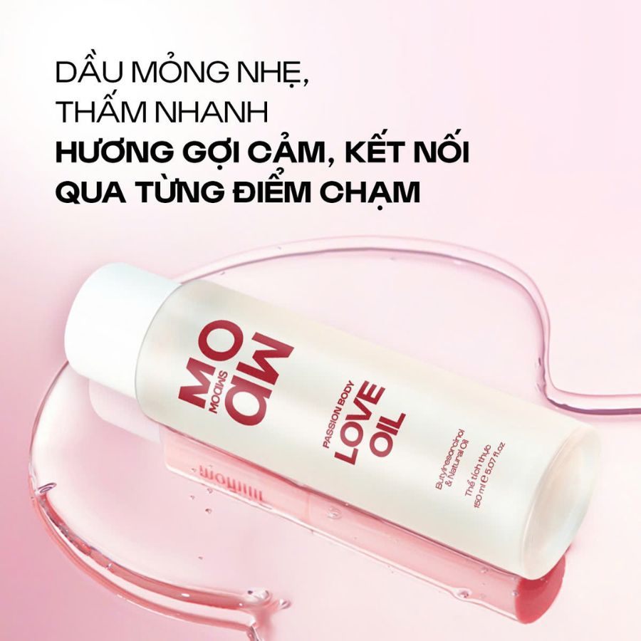 Love Oil Moaw Moaws: Body Oil Khơi Gợi Xúc Cảm