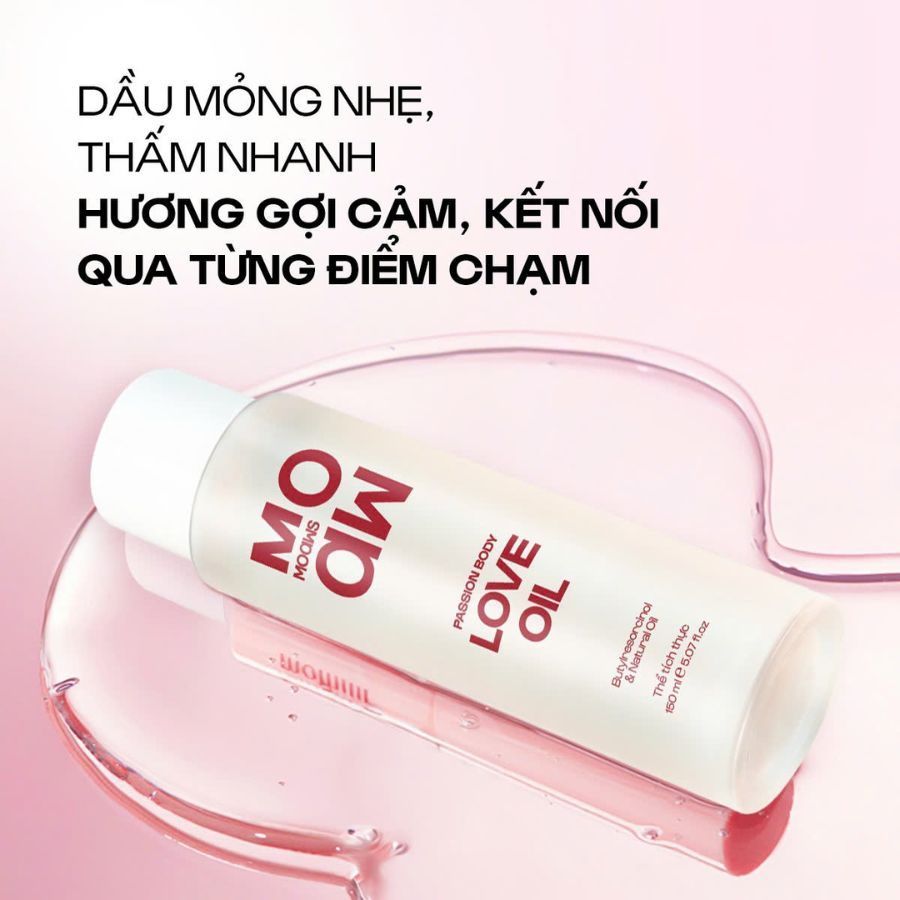Love Oil Moaw Moaws: Body Oil Khơi Gợi Xúc Cảm