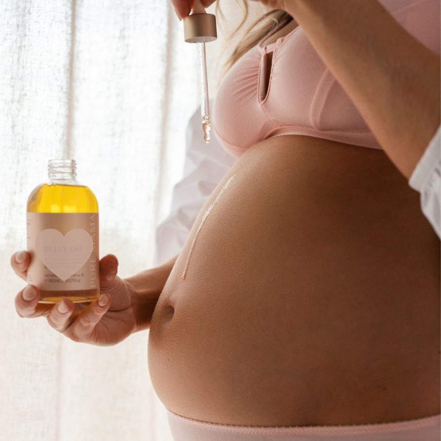 Body oil cho mẹ bầu và sau sinh: ngừa rạn và phục hồi da