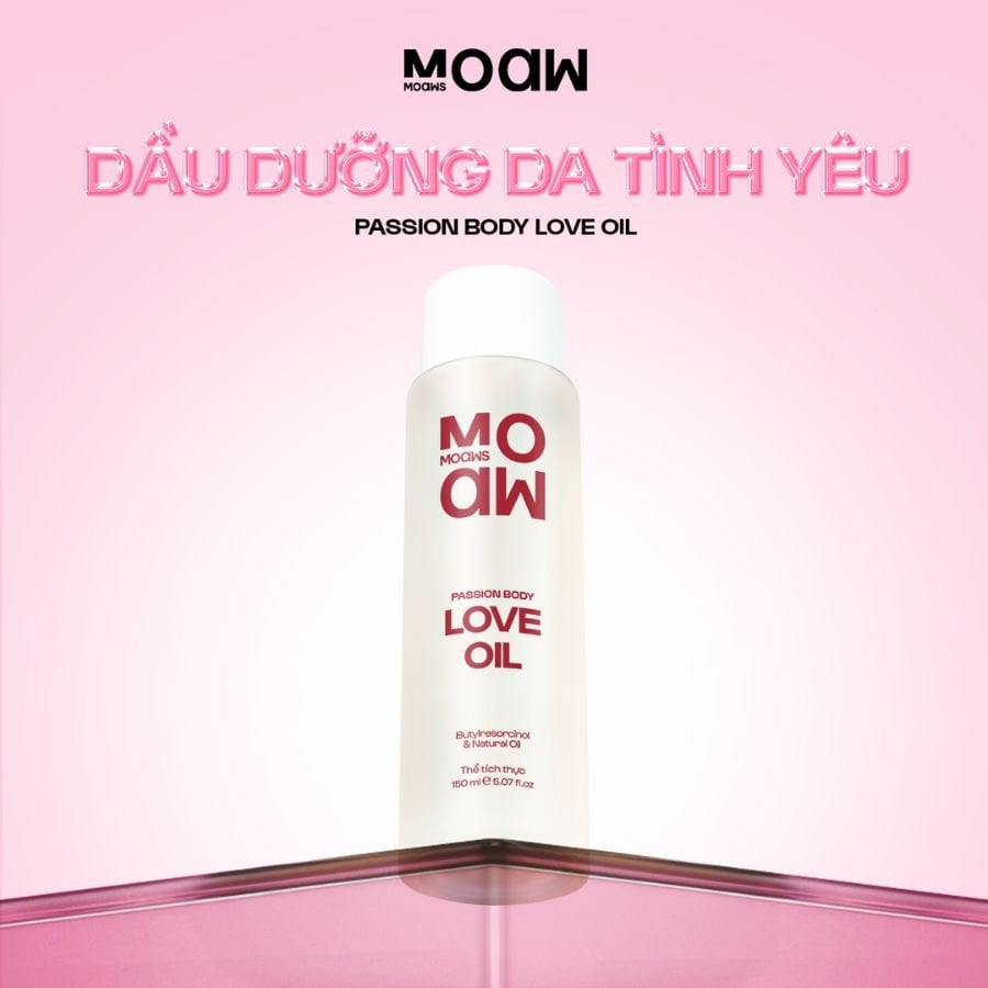 Body Oil Moaw Moaws Love Oil Khơi Gợi Mùa Yêu Cuối Năm