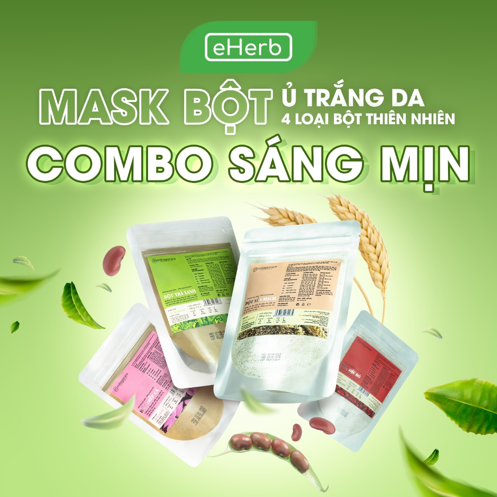 Bột thiên nhiên dưỡng sáng da body đón Tết an toàn tại nhà