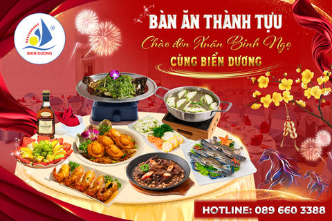 Bàn Ăn Thành Tựu - Chào Đón Xuân Bính Ngọ 2026 Cùng Nhà Hàng Biển Dương