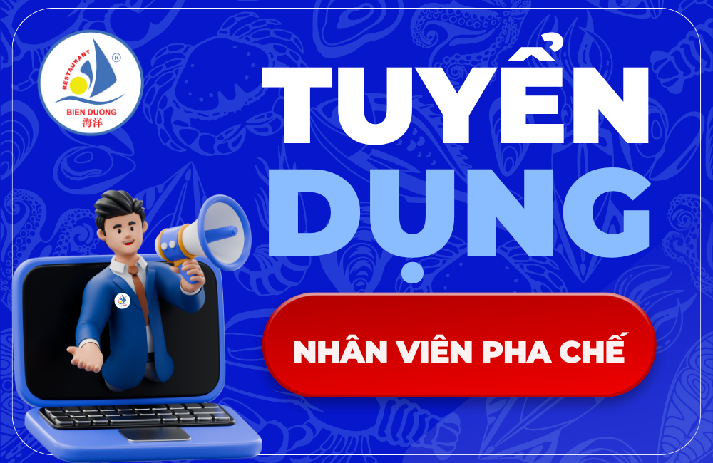 📣📣📣TUYỂN DỤNG GẤP: NHÂN VIÊN PHA CHẾ THỨC UỐNG