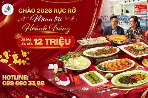 🎊 NHANH TAY HÁI LỘC - ĐẶT TIỆC TẤT NIÊN 2025 & TÂN NIÊN 2026 TẠI NHÀ HÀNG BIỂN DƯƠNG