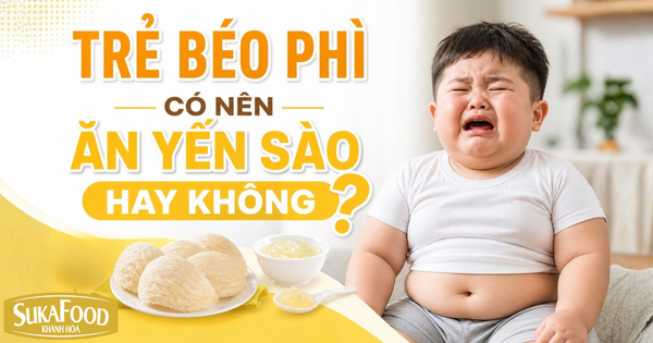Trẻ béo phì có nên ăn yến sào hay không? Giải mã nghịch lý dinh dưỡng