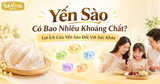 Yến Sào Có Bao Nhiêu Khoáng Chất? Lợi Ích Của Yến Sào Đối Với Sức Khỏe