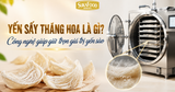 Yến Sấy Thăng Hoa Là Gì? Công Nghệ Giúp Giữ Trọn Giá Trị Của Yến Sào